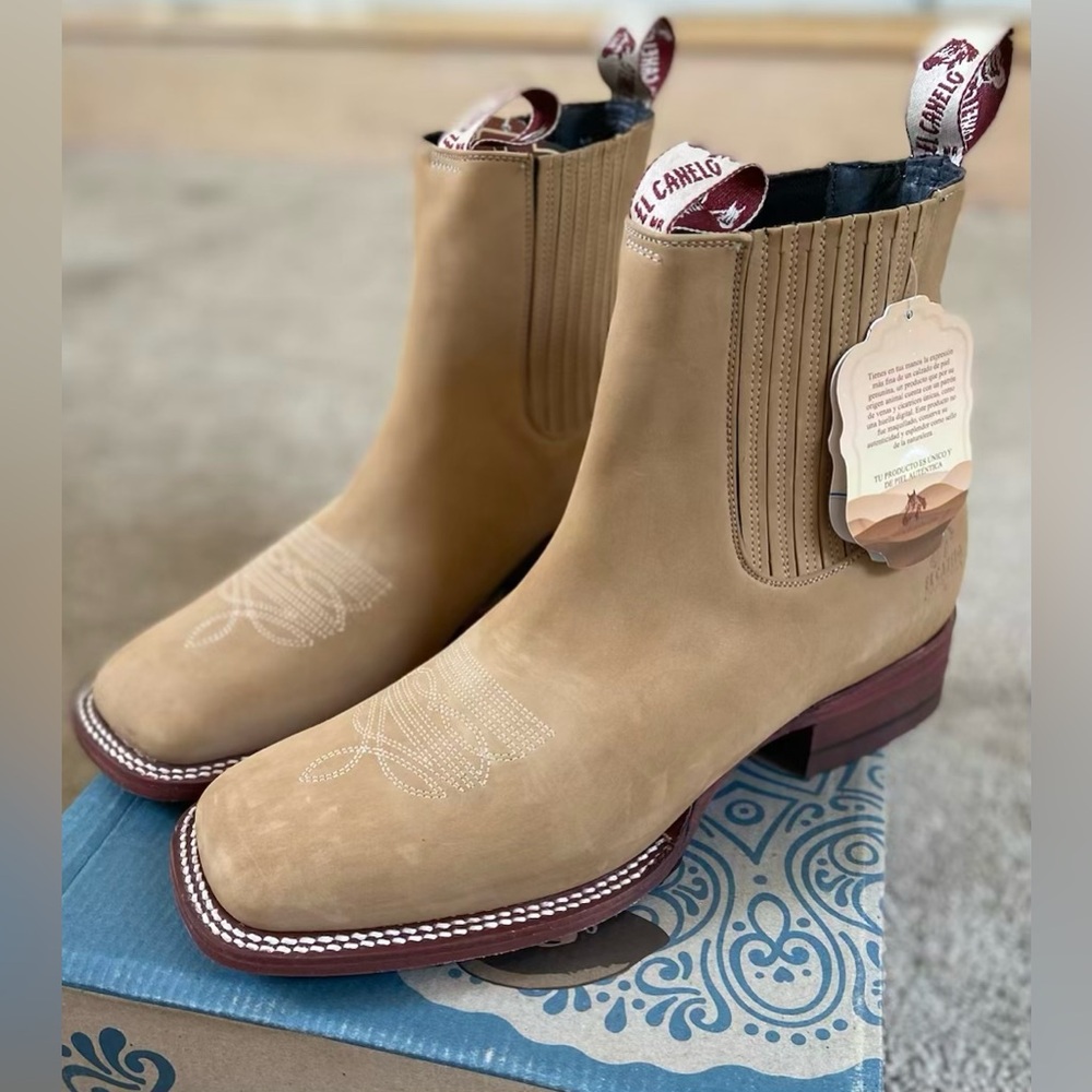El Canelo Suede Botín Ankle Boot